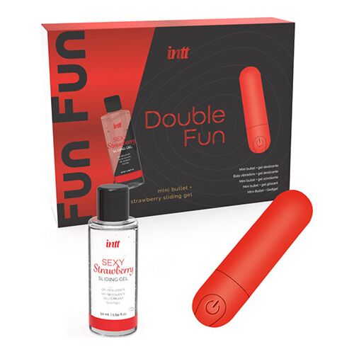 Kit INTT RELEASES Double Fun z gelom za masažo