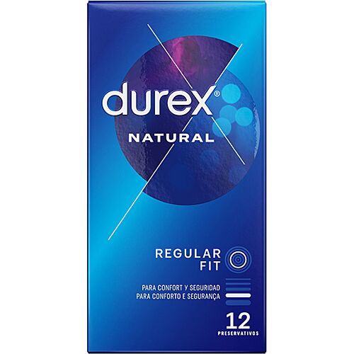 Kondomi Durex Natural Plus 12 enostavnih za uporabo