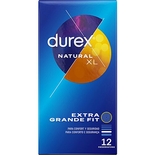 Kondomi Durex Natural XL – ekstra veliki in udobni