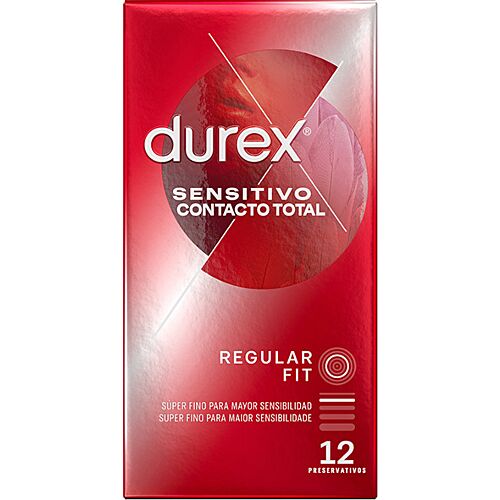 Kondomi Durex Sensitivo Super Fino - 12 enot