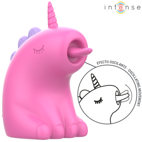 Stimulator INTENSE PINKIE z vrtečo se jezičko