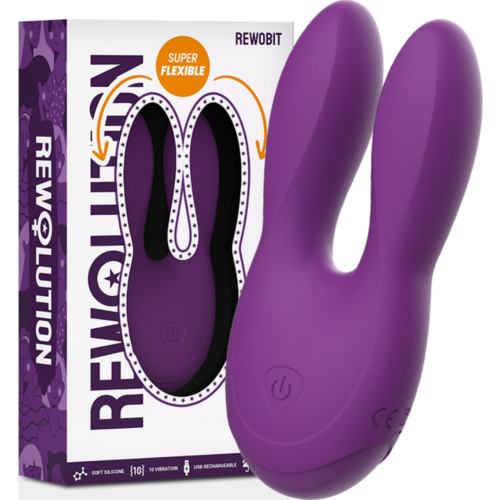 Vibrator Rewolution Rewobit z dvojno konico