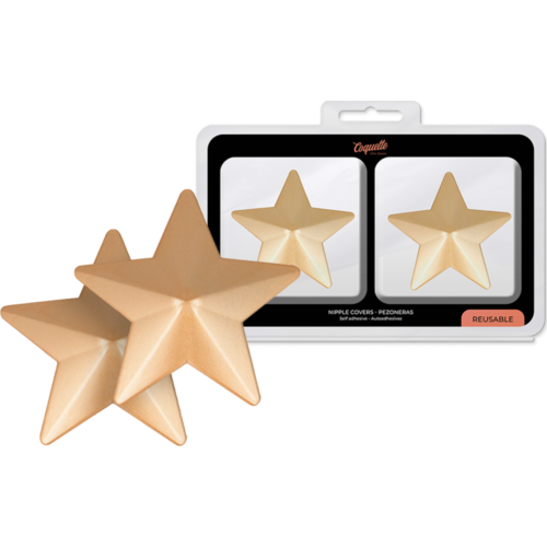 Cubre pezones Metal Coquette Chic Desire - Zlate zvezde