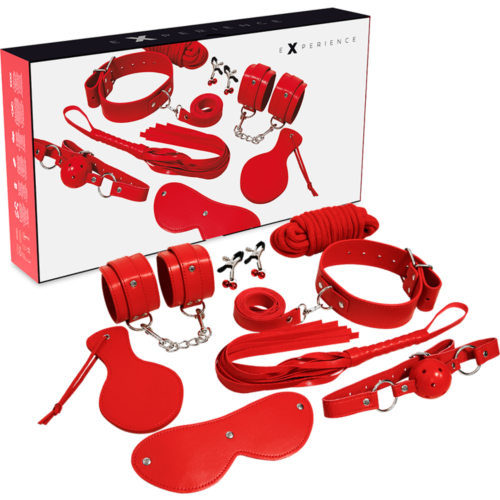 Bondage set Bondage EXPERIENCE BDSM FETISH KIT SERIE RED