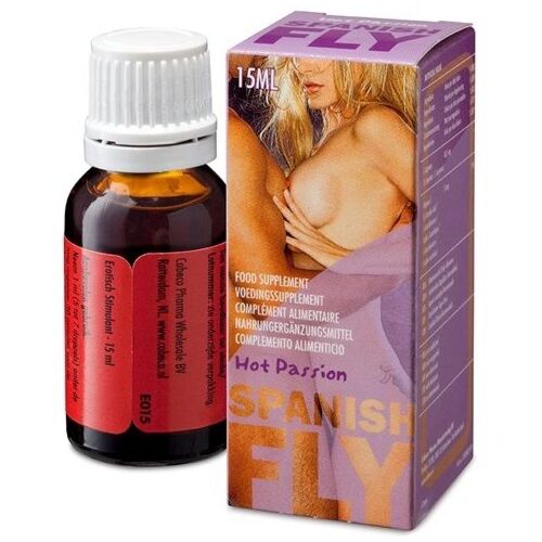 Glede na Drops Love Cobeco Spanish Fly Hot Passion 15ml za energijo