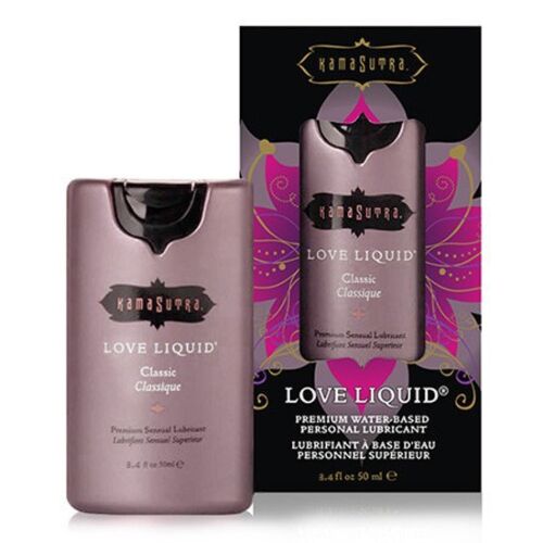 Lubrikant KAMASUTRA Love Liquid 100ml - Sedoča in lahka rešitev