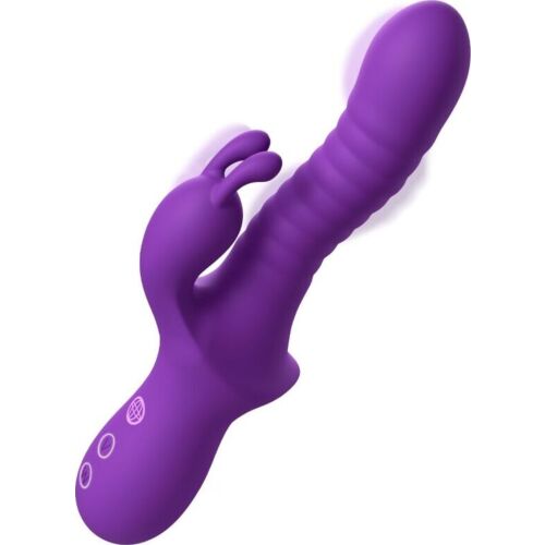 FANTASY FOR HER Fantasy Wave vijoličen zajčji vibrator