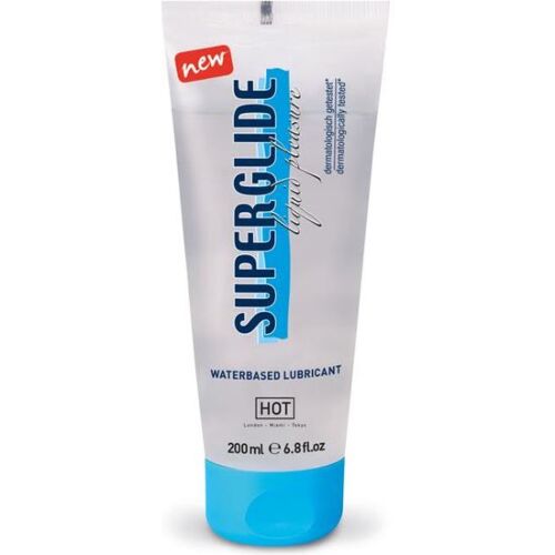 Lubrikant HOT Superglide 200ml za dolgotrajno drsenje