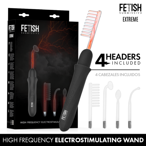 Vibrator Fetish Submissive z elektroestimulacijo