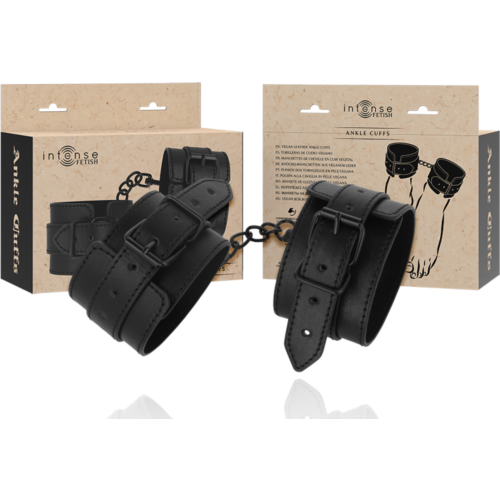 Tobilleras INTENSE FETISH iz umetnega usnja