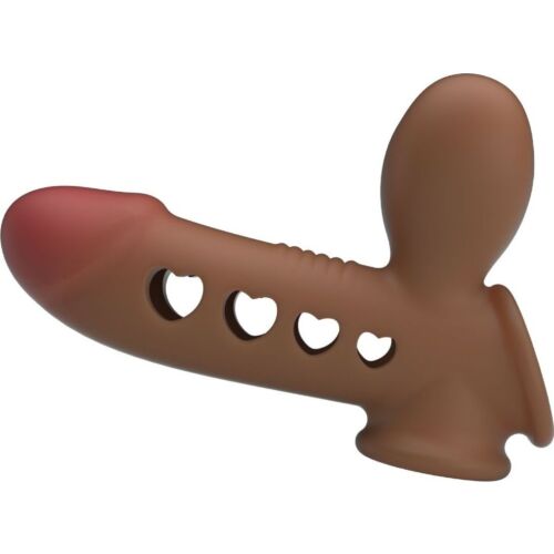 Ovoj za penis Pretty Love Tyronn z inflabble zračnim mehurčkom