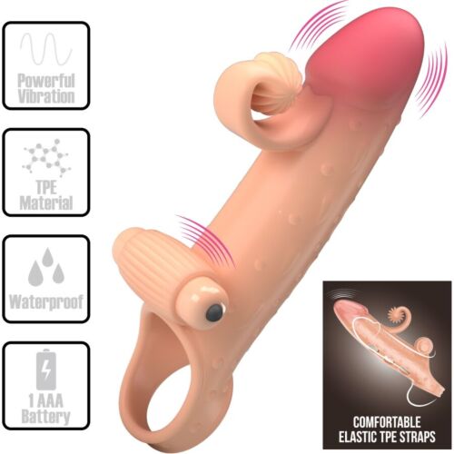 Tulec za penis Tulec Romance MC64 z stimulirajočim dodatkom