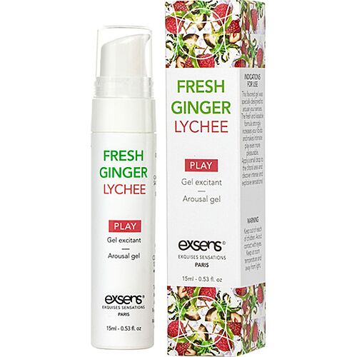 Gel stimulans Exsens Fresh Ginger Litchi 15 ml