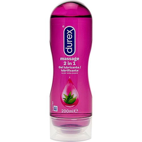 Gel lubrikant Durex Lubes Aloe Vera 200 ml za masažo