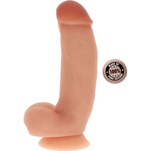 Dildo Get Real 18 cm z moda testicle
