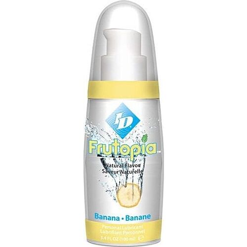Lubrikant ID Frutopia Banana 100 ml z naravnim okusom