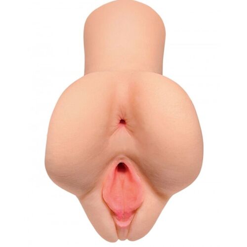 Masturbator PDX PLUS+ Pick Your Pleasure z dvojnim odprtjem