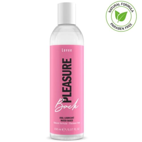 Lubrikant Intimateline Lovee Back Pleasure 150 ml z naravno formulo