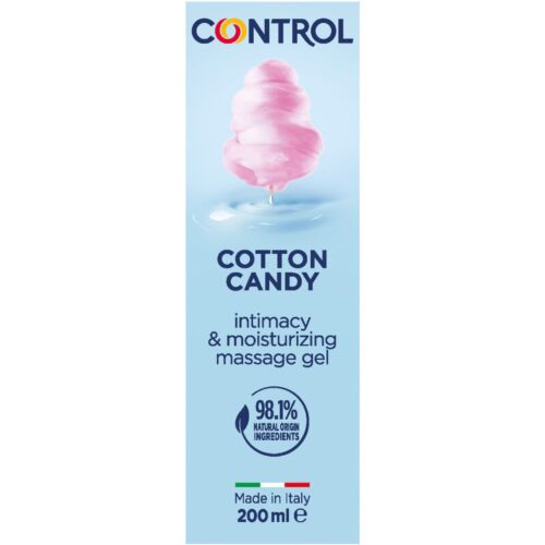 Gel za masažo Control Lubes Sladkorna pena 200 ml
