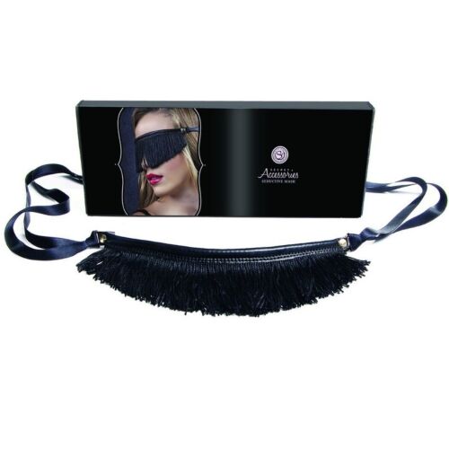 Maska Secretplay iz pravega usnja za erotične igre