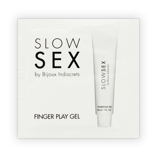 Gel za masažo Bijoux Slow Sex Finger Play z aloe vero