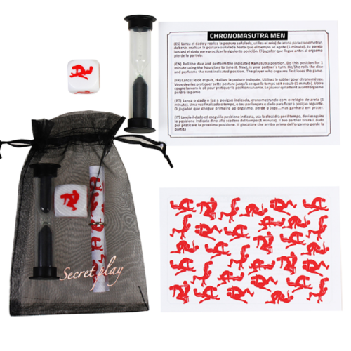Igra [Marca] CHRONOMASUTRA z kocko in peščeno uro