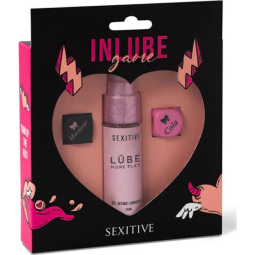 Erotične igrače SEXITIVE IN LUBE GAME za pare