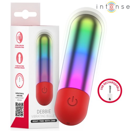 INTENSE Debbie Rainbow: Mini vibrator za klitoris