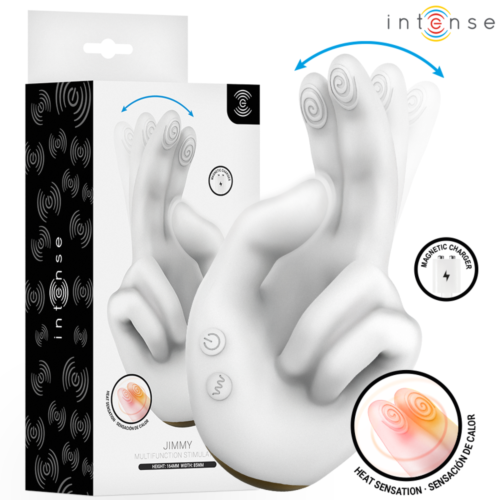 Stimulator INTENSE JIMMY z vibracijo in toploto