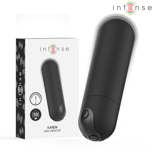 Mini vibrátor INTENSE Karen z 10 načini vibracij