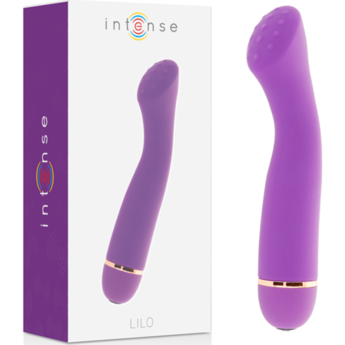 Vibrator INTENSE Fun s ukrivljeno konico