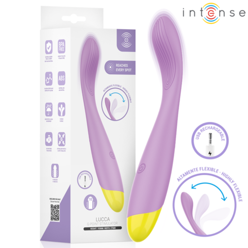 Vibrator INTENSE LUCCA | Prilagodljiv G-točki stimulator