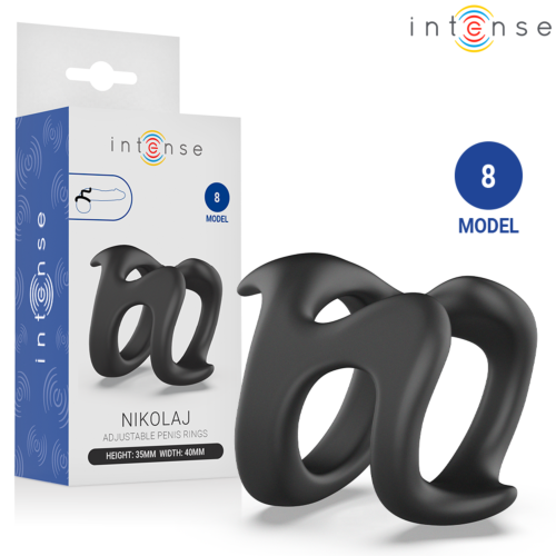 Obroč INTENSE FOR HIM Model 8 Z U-obliko