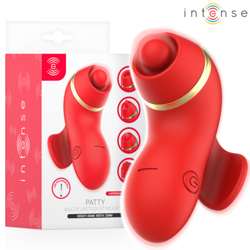 Vibrator INTENSE HIGH TECH z 4 glavami za stimulacijo