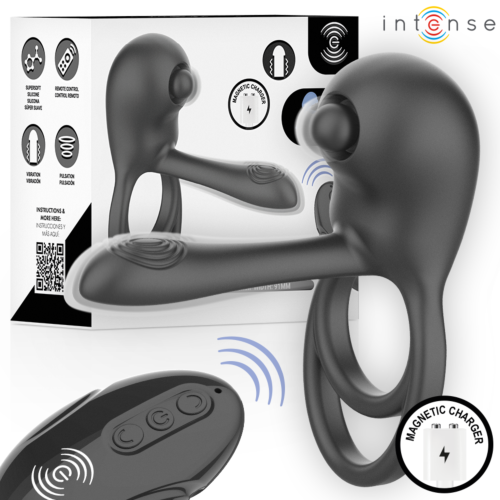 INTENSE REMOTE CONTROL Spike Obroč za penis