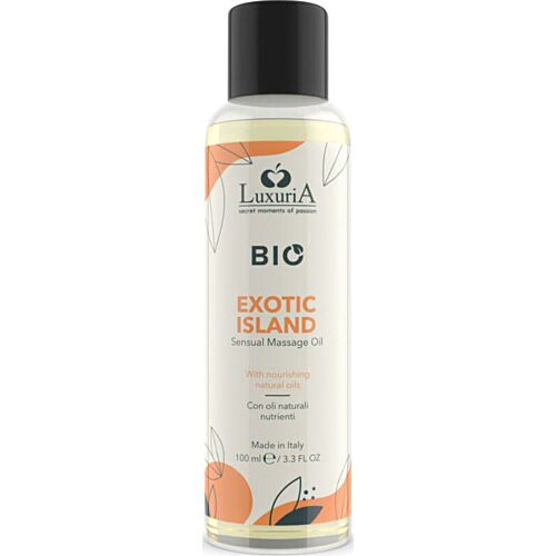Olje za masažo Intimateline Luxuria BIO Exotic Island 100 ml