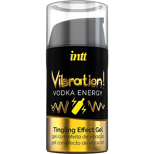 Gel stimulans INTT Vibration Vodka 15ml z okusom 