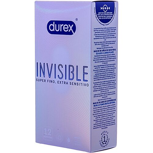 Kondomi Durex Invisible Ultra Fino 12 Kosov