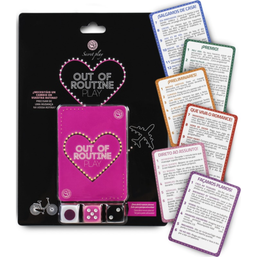 Igra erotična SECRETPLAY Cambia tu Rutino z 72 izzivi