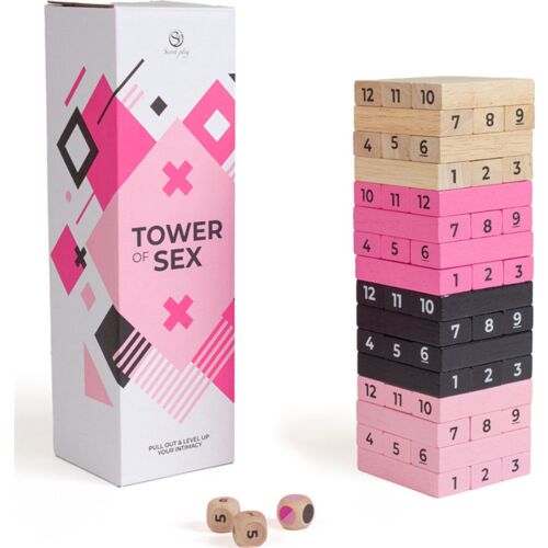 Igra za pare SECRETPLAY Tower of Sex z kockami