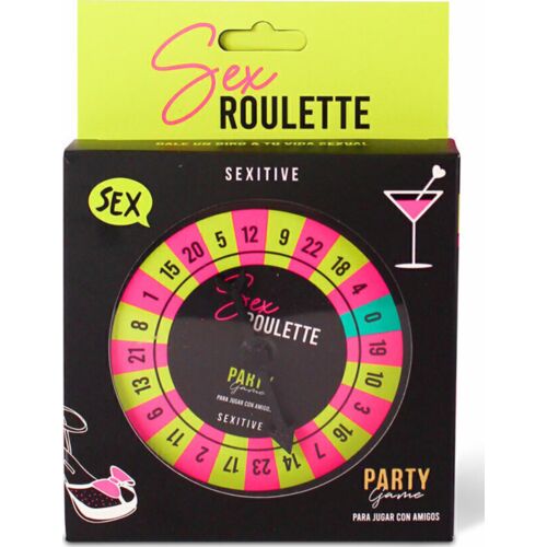 Ertična igra SEXITIVE Sex Roulette za skupine