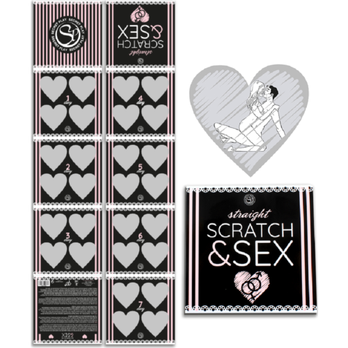 Igra za pare SECRETPLAY Scratch & Sex HETERO