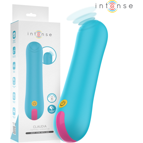 Vibrator Intense Fun Claudia z notranjim golpetejo