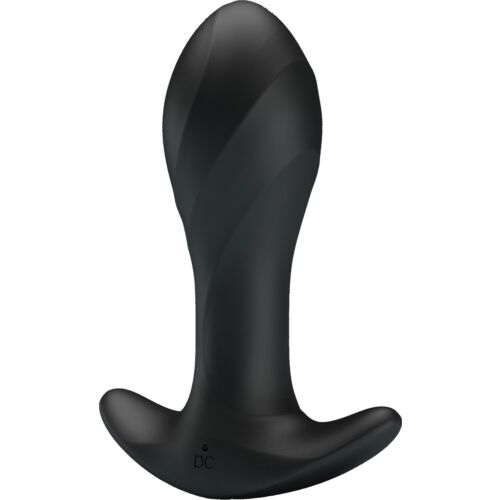 Plug anal PARTY UP Keith z vibracijo in koničnim dizajnom