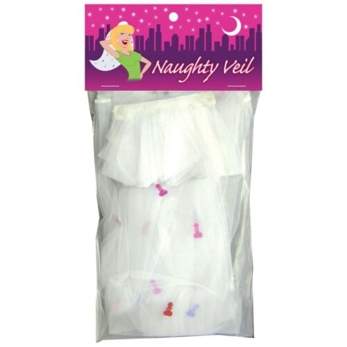 Velo KHEPER GAMES NAUGHTY VEIL z barvnimi konfeti