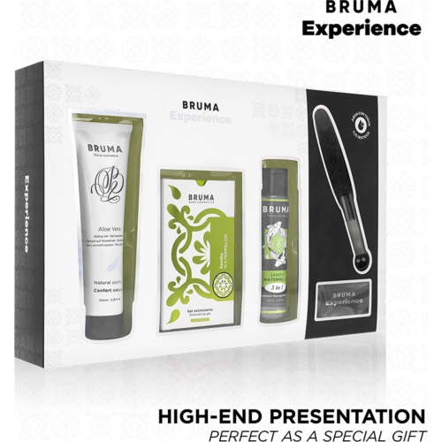 Komplet za masažo Bruma Xperience z gelom