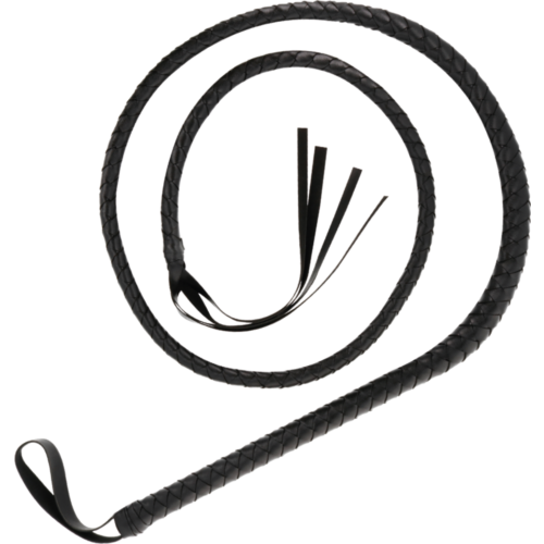 Látigo Bondage DARKNESS 210 cm z udobnim ročajem