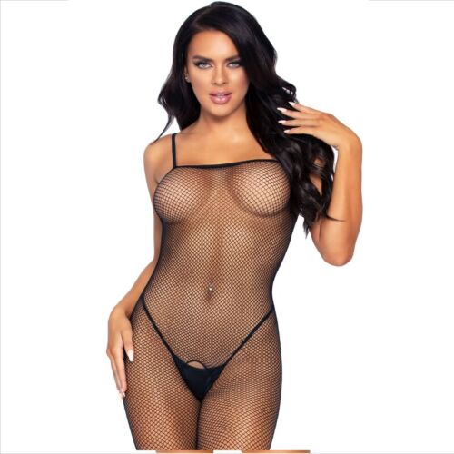 Bodystocking Leg Avenue z odprto mednožje