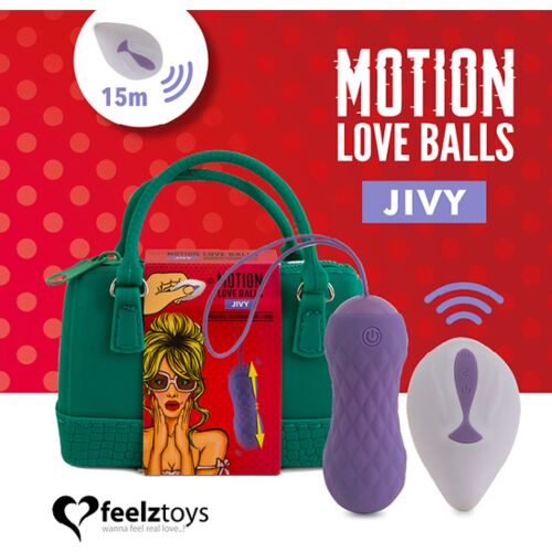 Jajca Feelztoys Motion Love z daljinskim upravljanjem