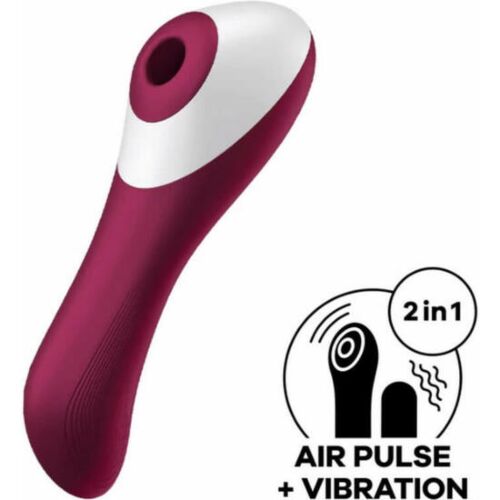 Vibrator Satisfyer Dual Crush z dvojno stimulacijo
